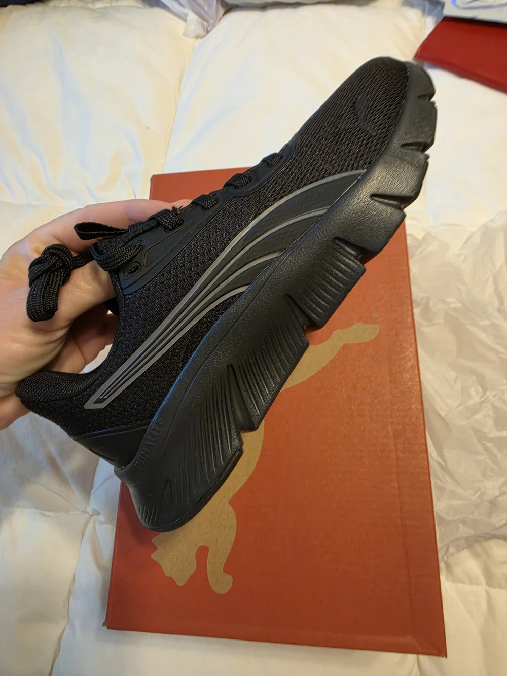 Puma provides rubber